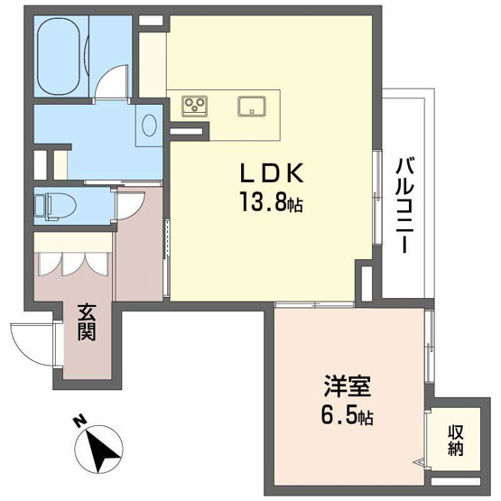 【間取り】 | ベレオ枝松