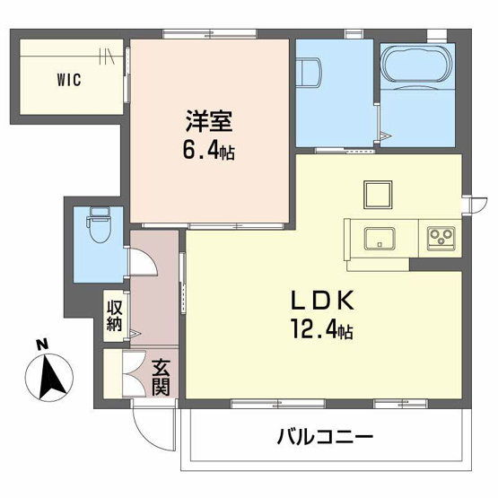 【間取り】 | シャーメゾンＭｅｄｉｕｓ Ｂ棟