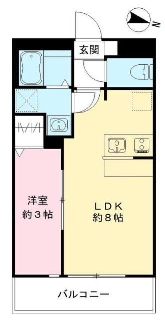 カサ　デ　ルーナの間取り