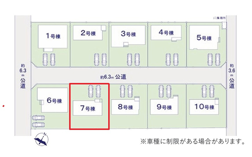 ケイアイフィット　水戸市住吉町　4期 　7の前面道路含む現地写真|現地お待ち合わせでのご見学も可能。完成物件の内覧、資金計画のご相談もお任せください。ご予約はHPから、またお電話でも、お気軽にどうぞ。