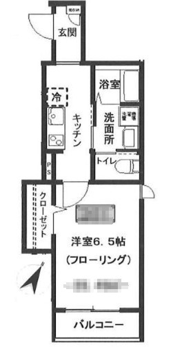 【間取り】 | ルミエール小竹町