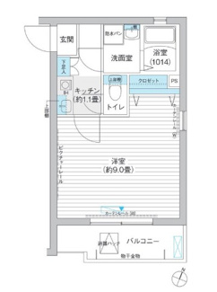【間取り】 | イースト６ハイツ | 間取りです。