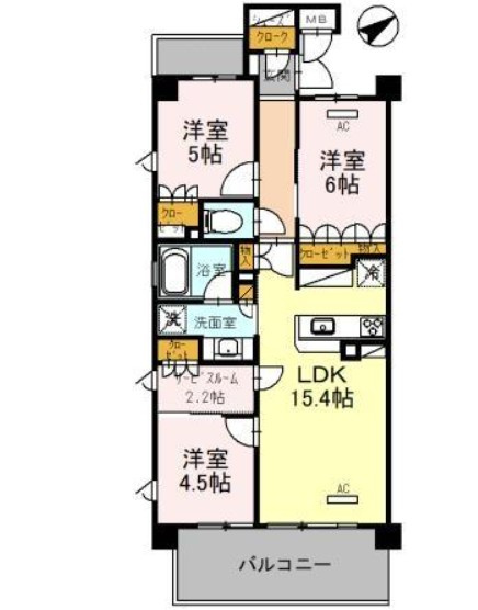 プレミスト和光丸山台の間取り