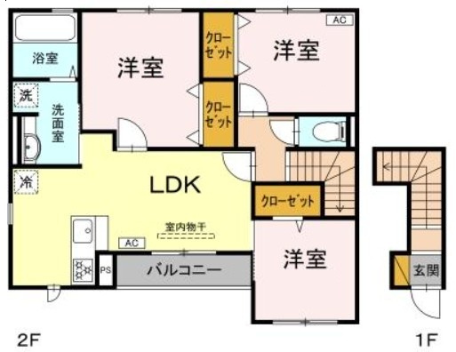 仲介手数料（賃料の1.10ヵ月）の50％OFF対象物件！の間取り