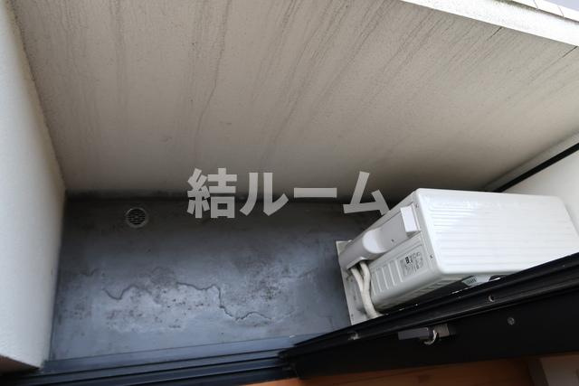 中野区新井５丁目の賃貸マンションのバルコニー