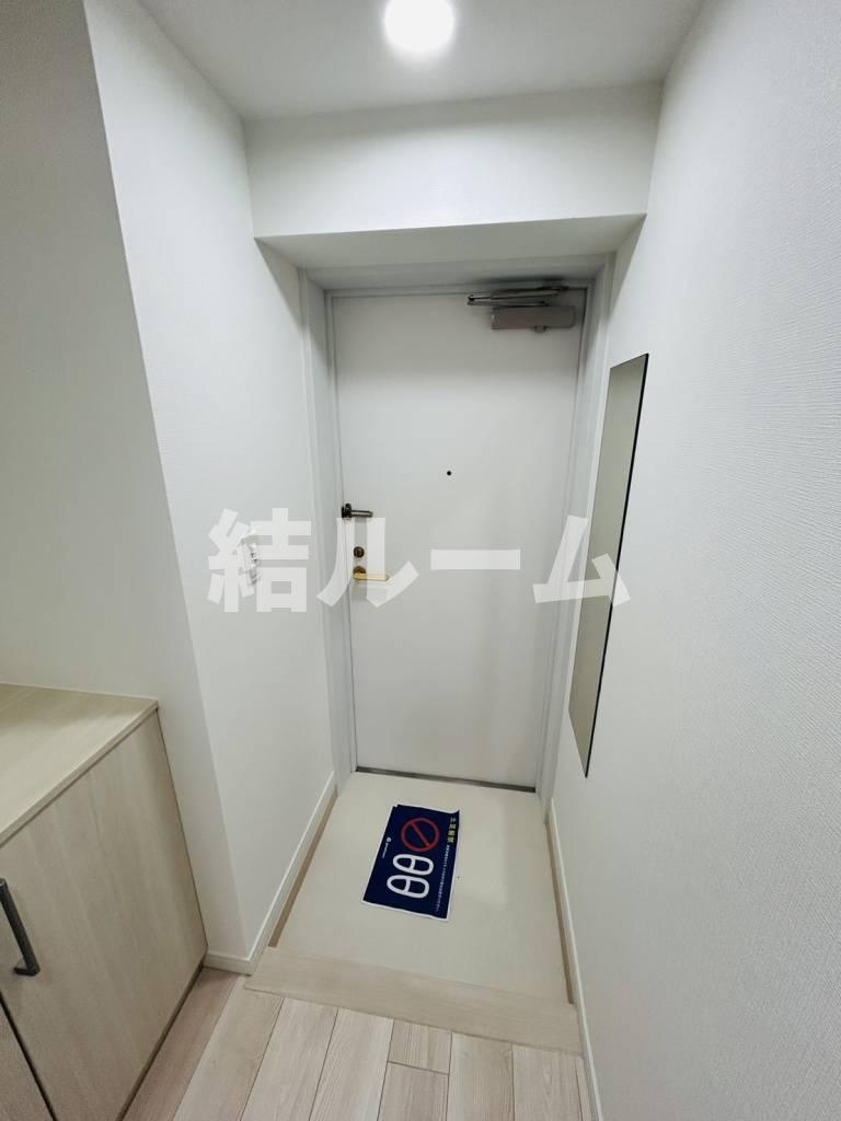 板橋区大山金井町の賃貸マンションの玄関