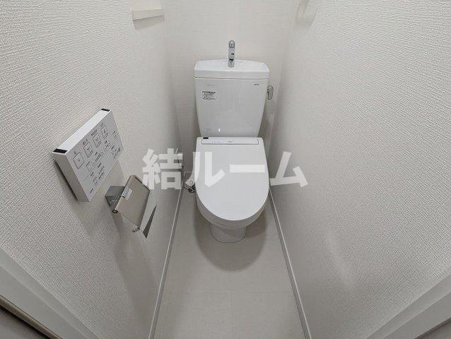 板橋区大山金井町の賃貸マンションのトイレ