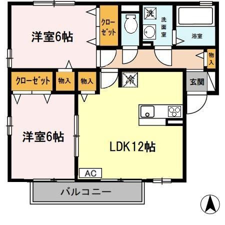 フローレスサクラの間取り