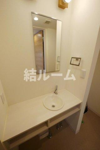 板橋区中板橋の賃貸マンションの洗面所