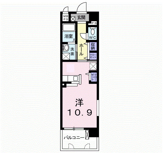 Ｓｏｌ　Ｌｅｖａｎｔｅ　国府の間取り
