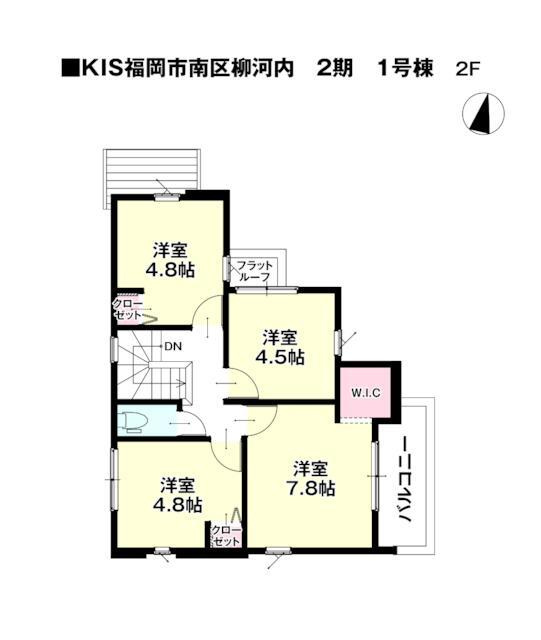 福岡市南区柳河内１丁目の新築一戸建の間取り