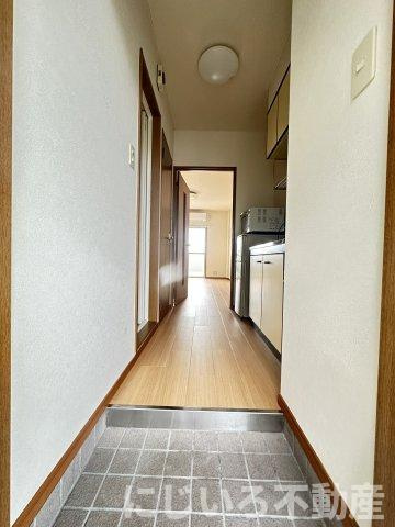 コーポ花の玄関