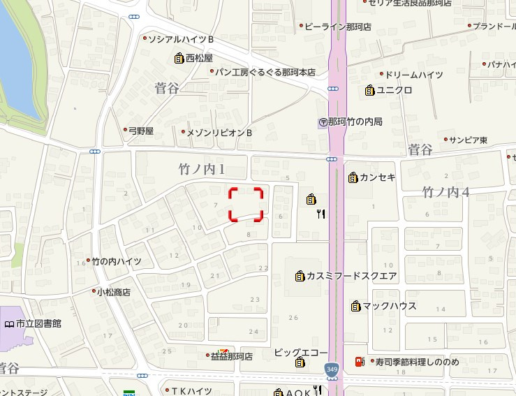 オルタナシア　Ｃ の地図