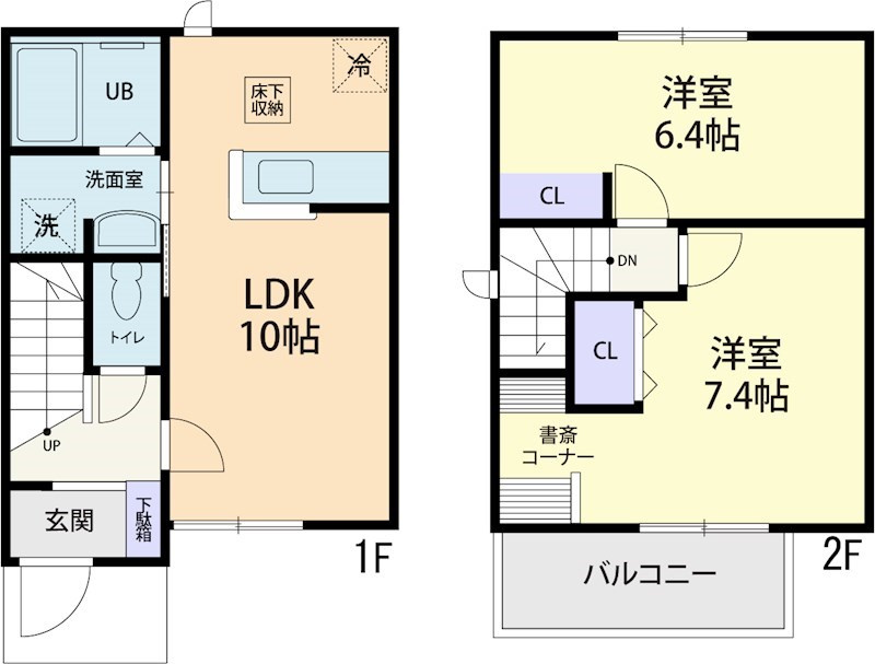 オルタナシア　Ｃ の間取り