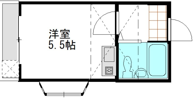 メゾンロワール皇山町 の間取り