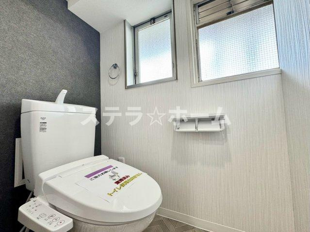 千里桃山台団地A1棟のトイレ|清潔感のあるトイレです