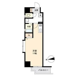 HF名駅北レジデンス WESTの間取り