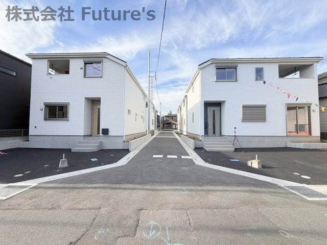 三郷市彦糸1丁目　全7棟　新築戸建　7号棟の前面道路含む現地写真|前面道路含む現地写真です。