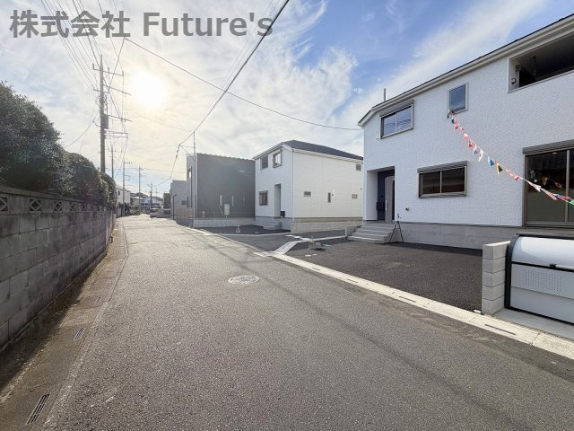 三郷市彦糸1丁目　全7棟　新築戸建　7号棟の前面道路含む現地写真|前面道路含む現地写真です。