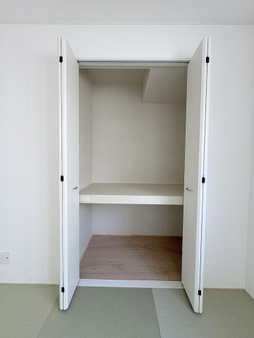 三郷市彦糸1丁目　全7棟　新築戸建　7号棟の収納|お布団の収納にも便利な押入です