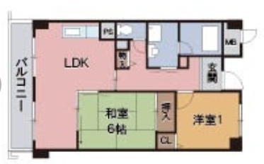 エスポワール(淀川)の間取り