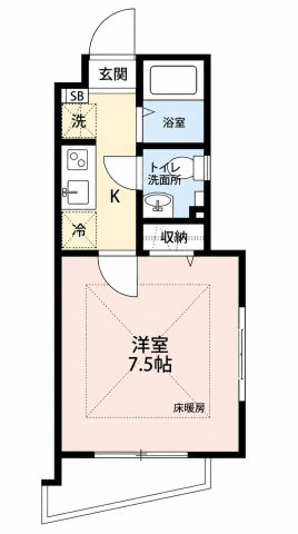 ピアコートTM保谷弐番館の間取り