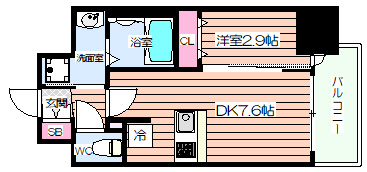 【間取り】 | プレサンス塚本イノリア