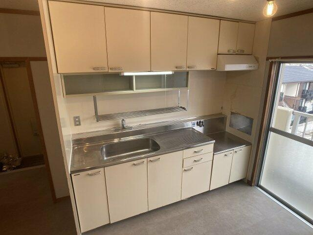 市川マンション　Ⅰ（北新田）のキッチン|2026年10月撮影※現況を優先致…