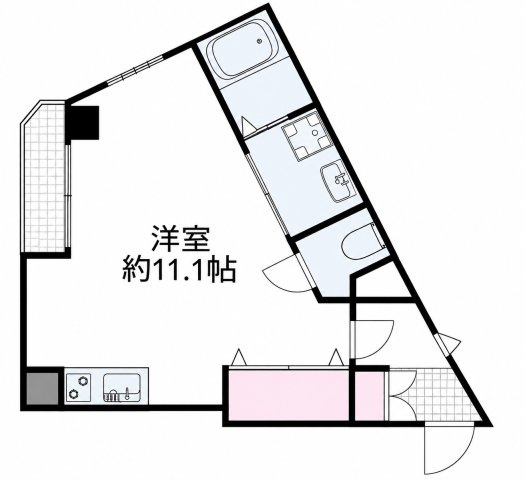 くすの木ビルの間取り