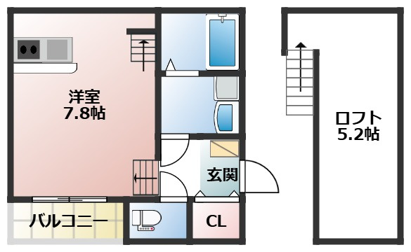 BlueTopazの間取り