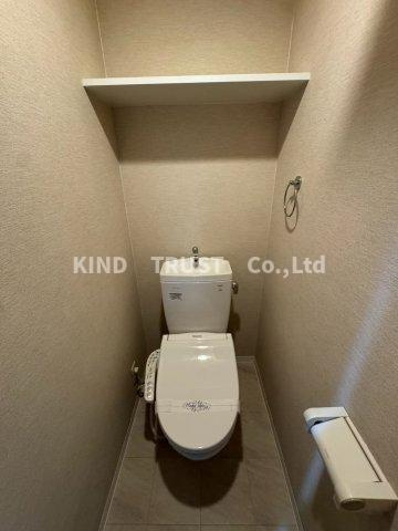 プレミアムコート天神橋のトイレ|トイレもきれいです