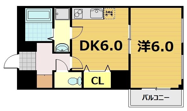 プレステージ翼の間取り