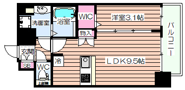 【間取り】 | プレサンス塚本イノリア
