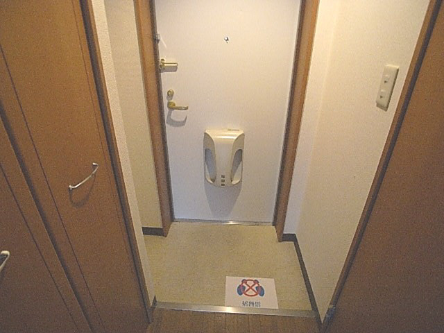 アンソレイユの玄関