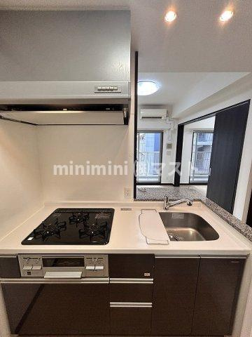 大阪市港区市岡元町１丁目の賃貸マンションのキッチン
