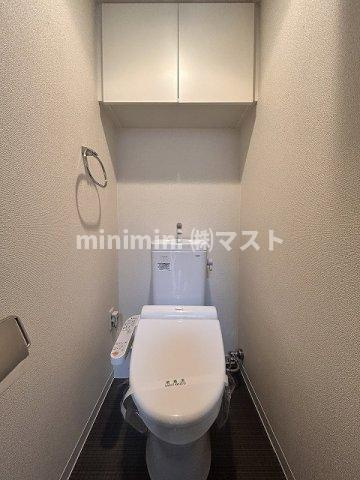 大阪市港区市岡元町１丁目の賃貸マンションのトイレ