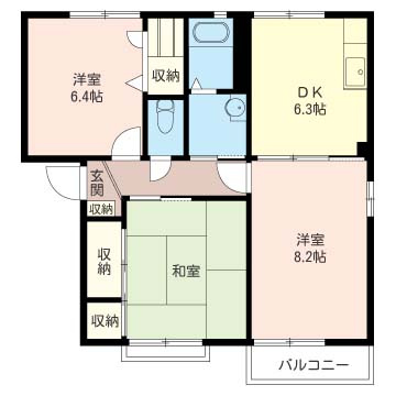 SHM フォレストビューラー参番館の間取り