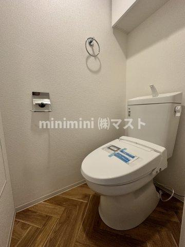 大阪市西区川口３丁目の賃貸マンションのトイレ