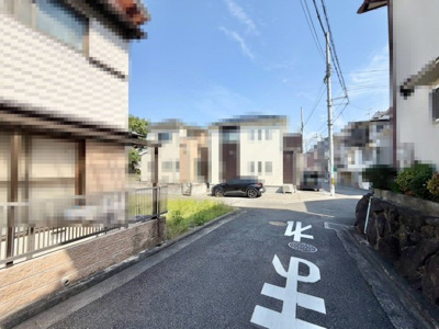 【前面道路含む現地写真】 | 深阪６丁　売土地 | 家探しはどうやってするの？から資金のことや住宅ローン、税金や制度のことまで住宅の難しいことをわかりやすく説明いたします♪
