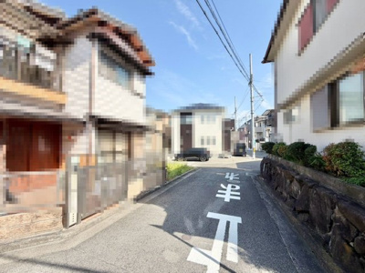 【前面道路含む現地写真】 | 深阪６丁　売土地 | 自由設計対応ですので、お好きな間取りで個性あふれる住まいにしてくださいね！