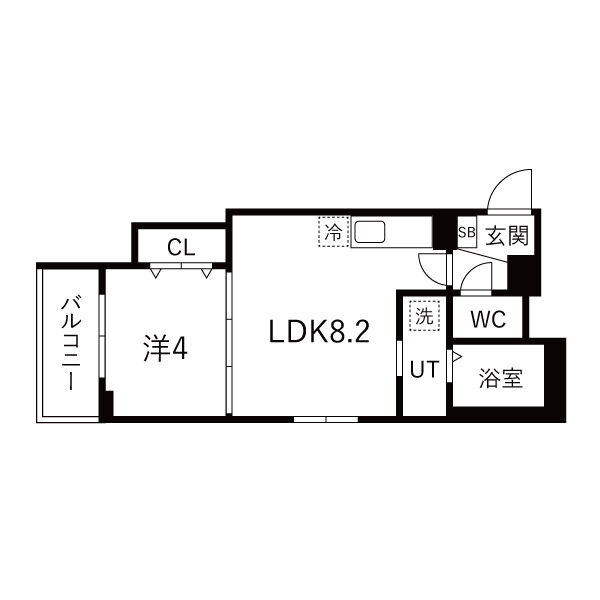 F asecia Kuuleiの間取り