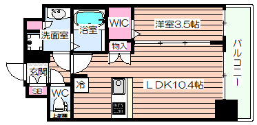 【間取り】 | プレサンス塚本イノリア
