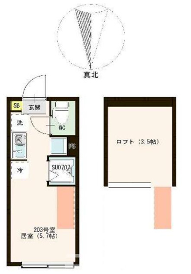【間取り】 | ハーモニーテラス都立家政