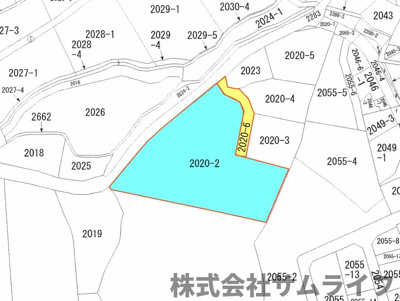 【地図】 | 庄司606坪山林