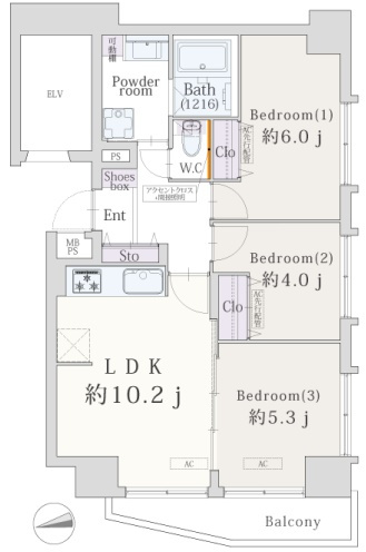 キャッスルマンション町屋壱番館