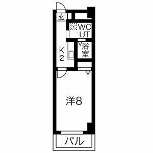 サニー東別院の間取り