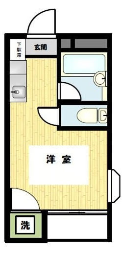 目黒壱番館 の間取り|間取りです。