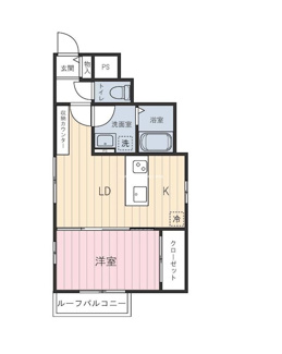 【間取り】 | グリシーナ駒場東大前  | 間取りです。