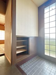 周南市徳山　戸建ての玄関|【現況販売】シューズボックス