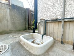周南市徳山　戸建ての庭|【現況販売】外水栓